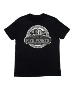 5POINTS SCAPETEE-BLACK